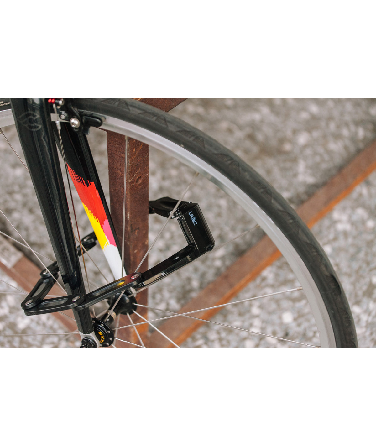 Lucchetto pieghevole TYPE-X nero - Black