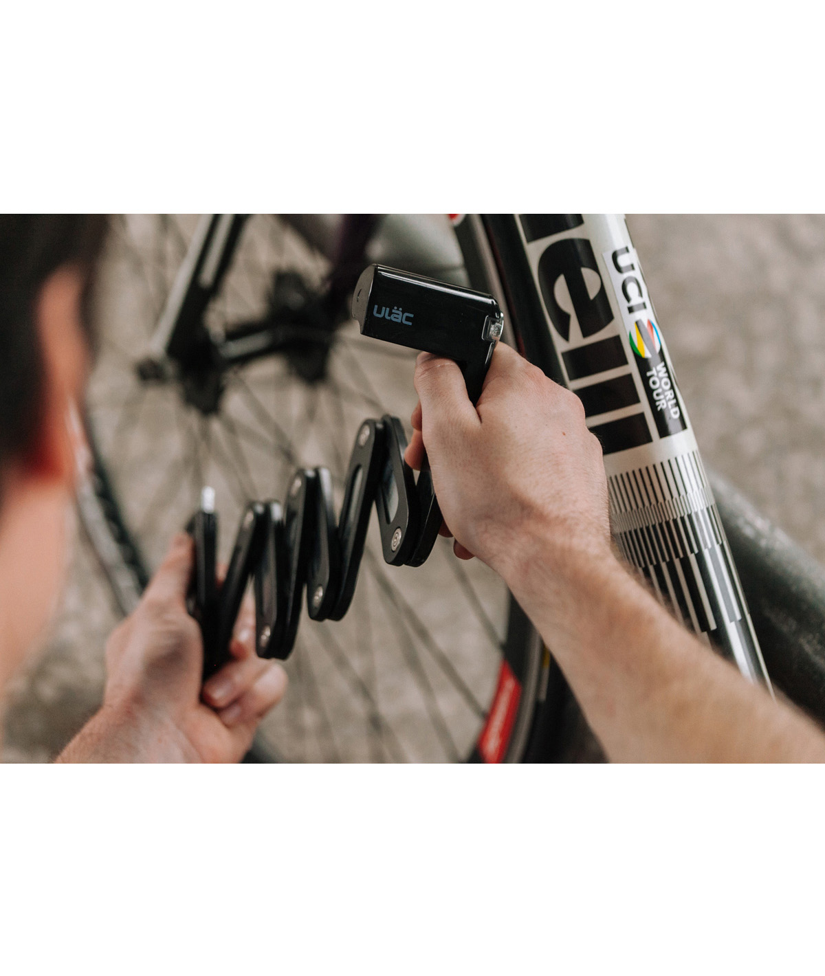 Lucchetto pieghevole TYPE-X nero - Black