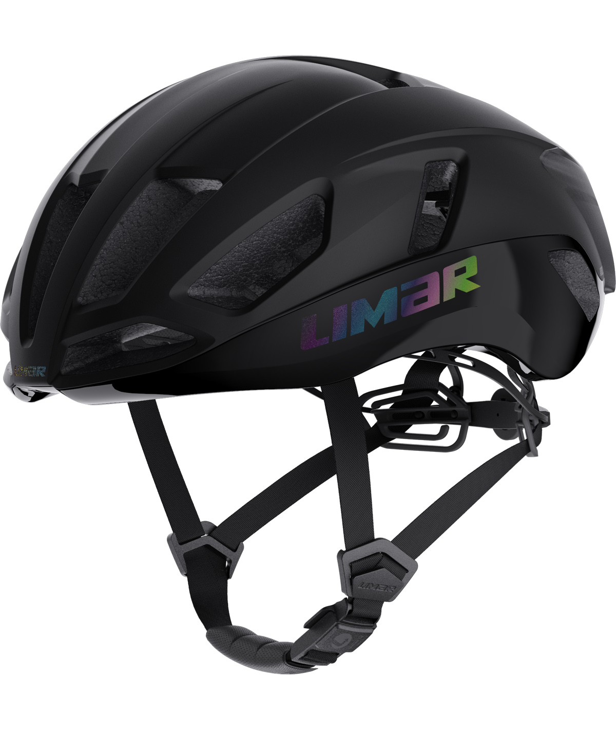 AIR ATLAS nero opaco iridescente L (57/62)