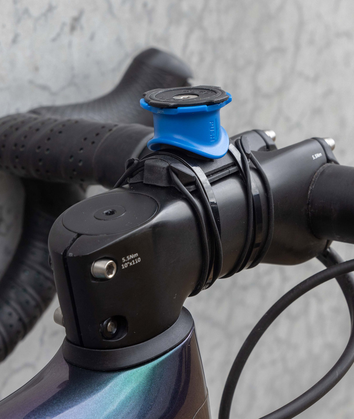 Adattatore per manubrio flat Quad Lock flat bar adaptor