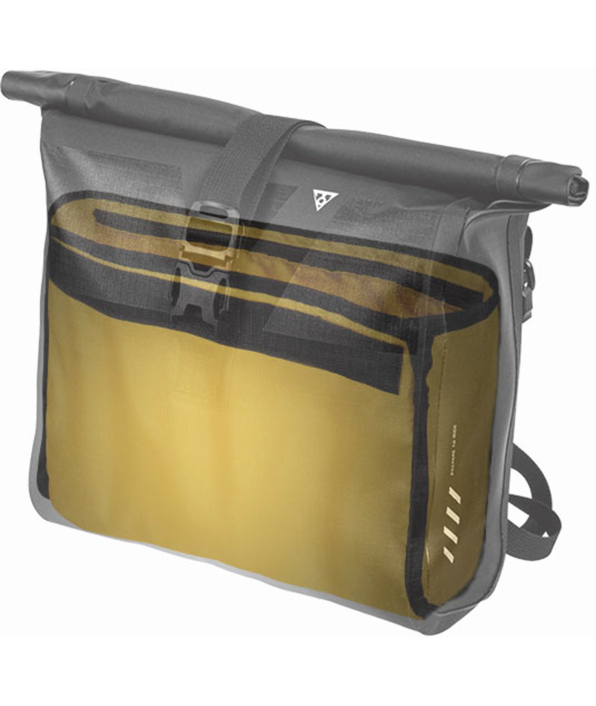 Borsa al manubrio BarLoader (6,5 L) impermeabile con cinturini in velcro e fibbie