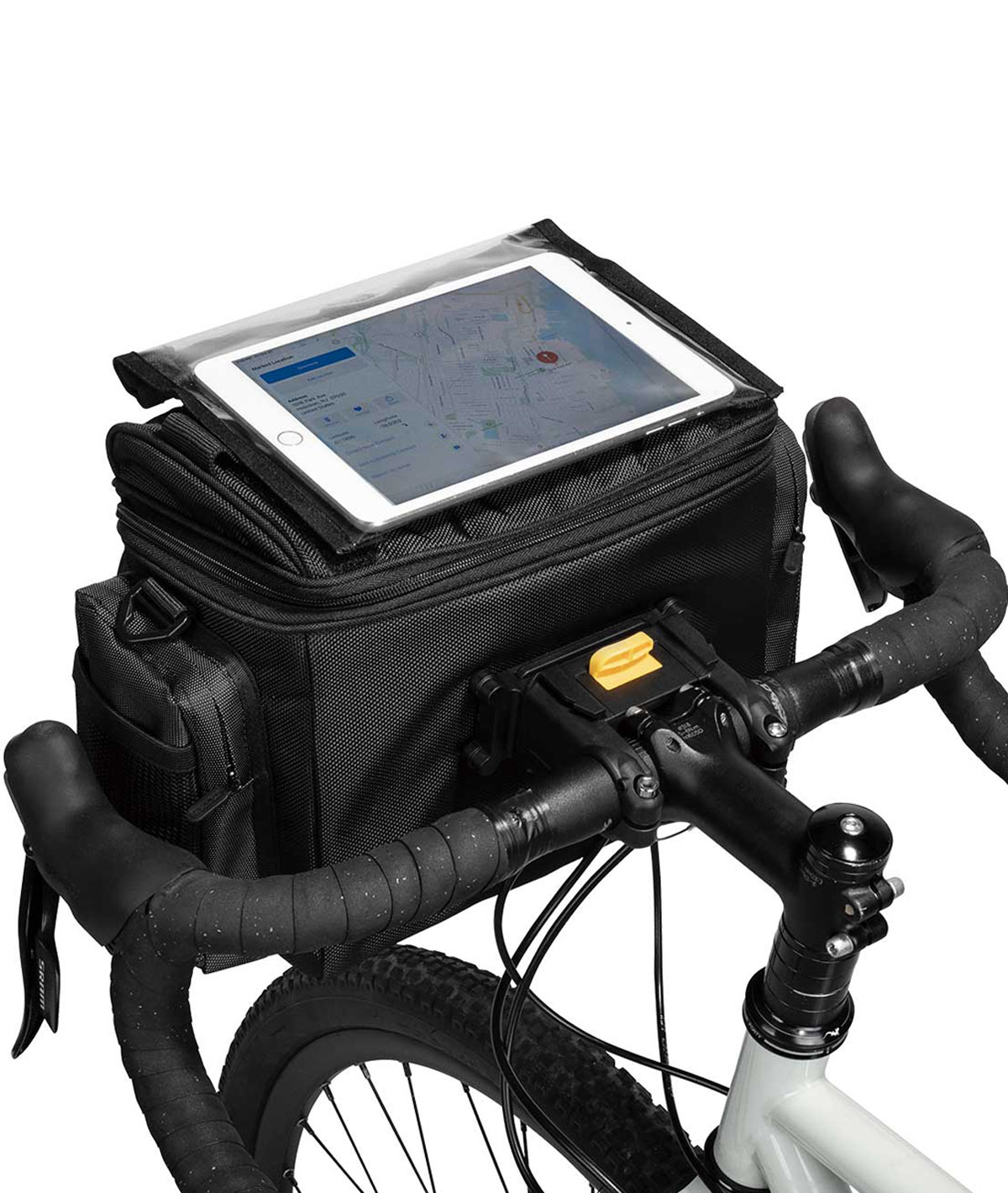Borsa al manubrio TourGuide Handlebar Bag DX (7,7 L con attacco Fixer 8 QuickClick