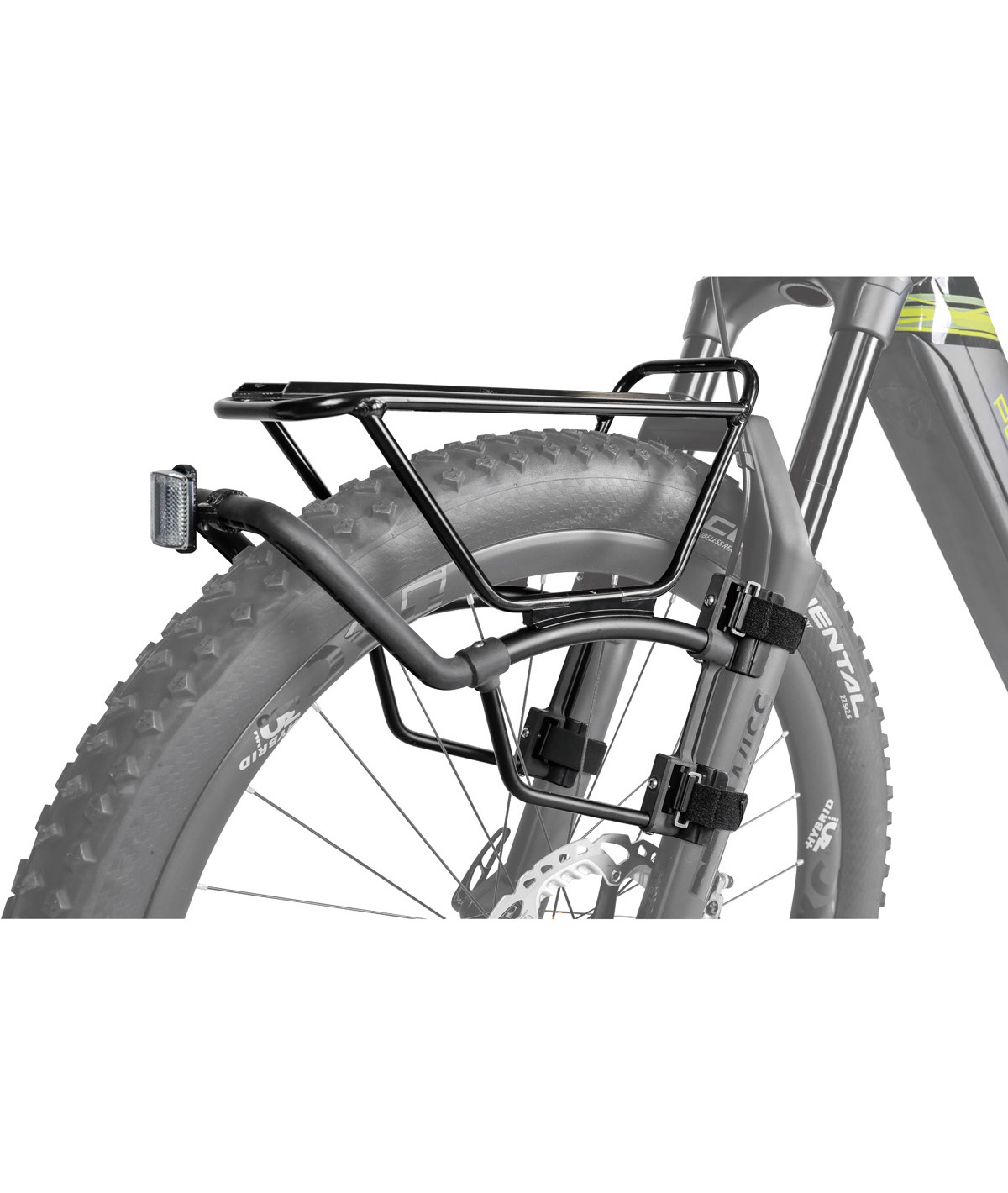 Portapacchi anteriore TetraRack M1 con sistema QuickTrack