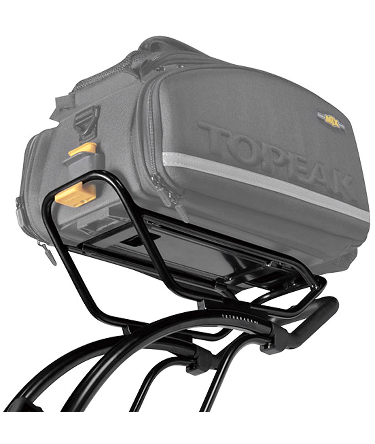 Portapacchi anteriore TetraRack M1 con sistema QuickTrack