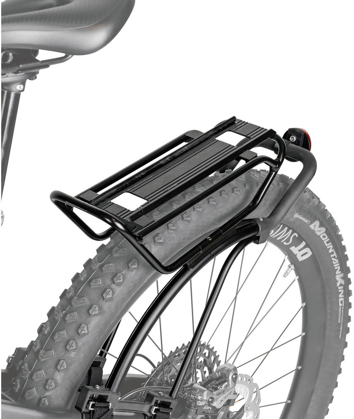 Portapacchi posteriore TetraRack M2 con sistema QuickTrack