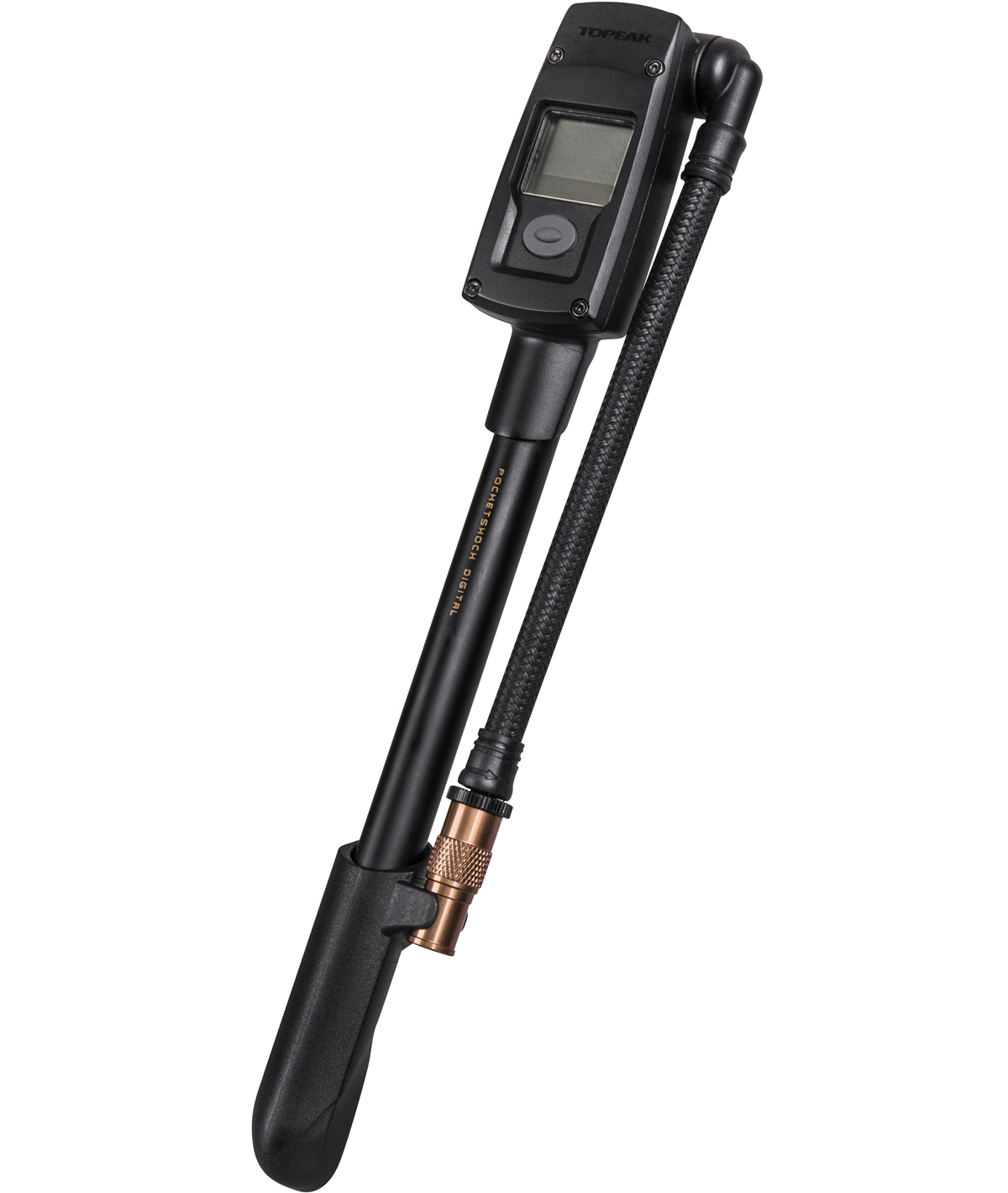 Minipompa per ammortizzatori PocketShock Digital con valvola Pressure-Rite e manometro digitale 20.7 bar/300psi