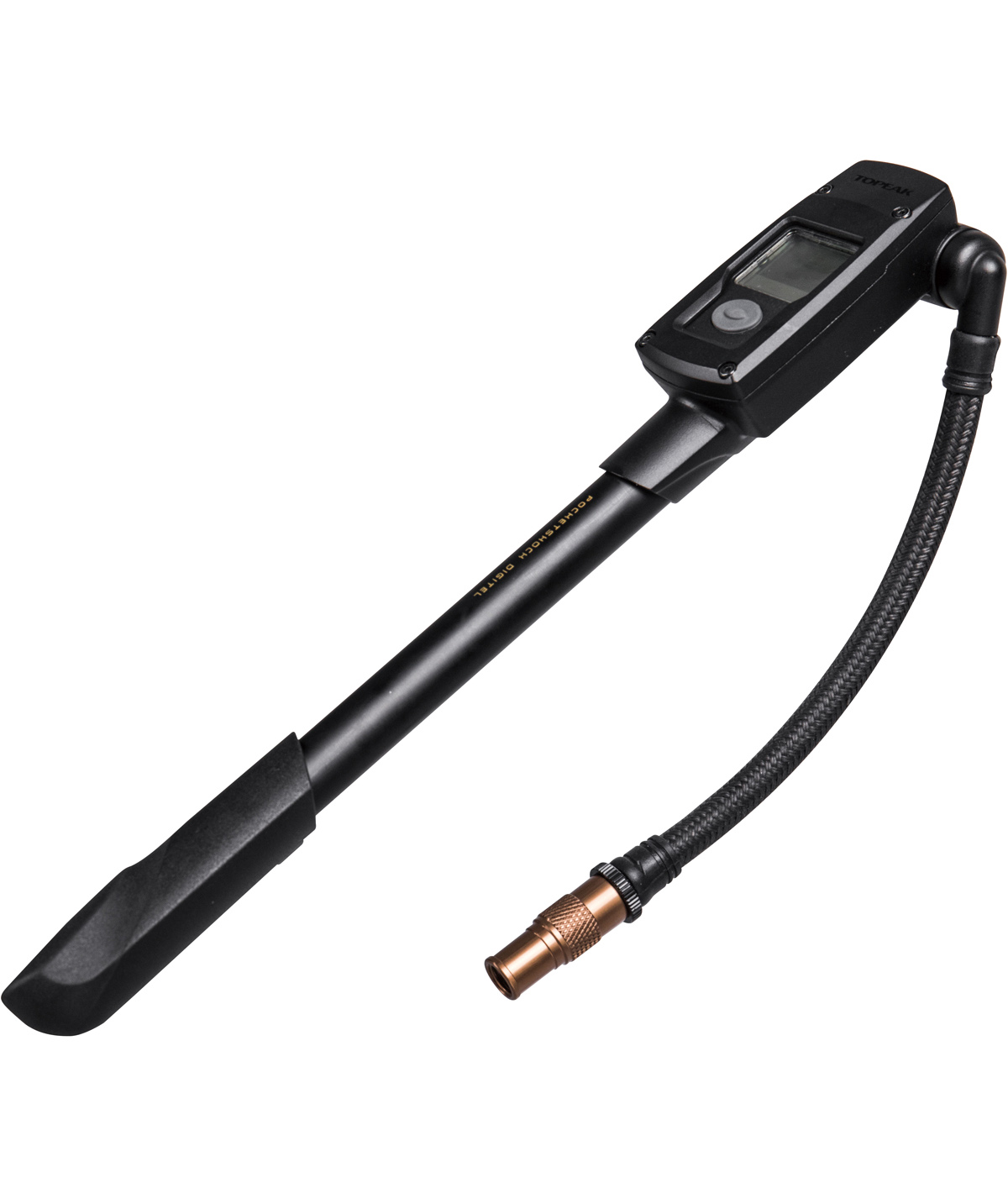 Minipompa per ammortizzatori PocketShock Digital con valvola Pressure-Rite e manometro digitale 20.7 bar/300psi