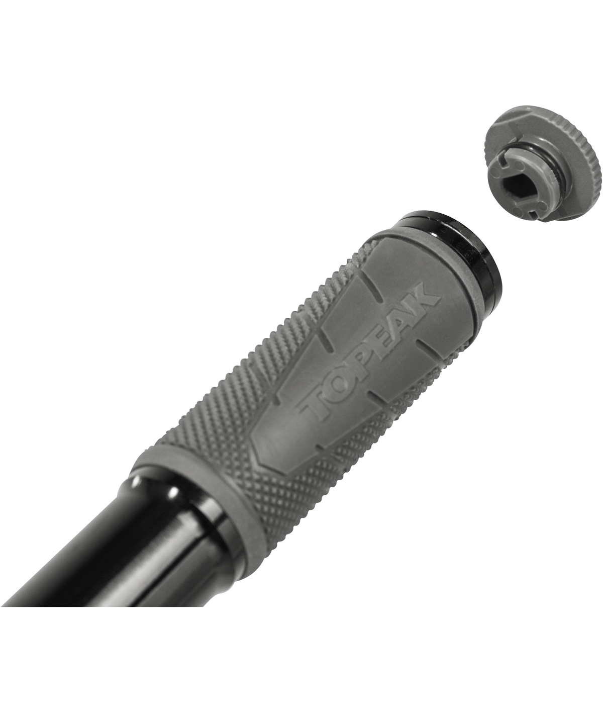 Minipompa Race Rocket con raccordo SmartHead ThreadLock 8 bar/120 psi nera