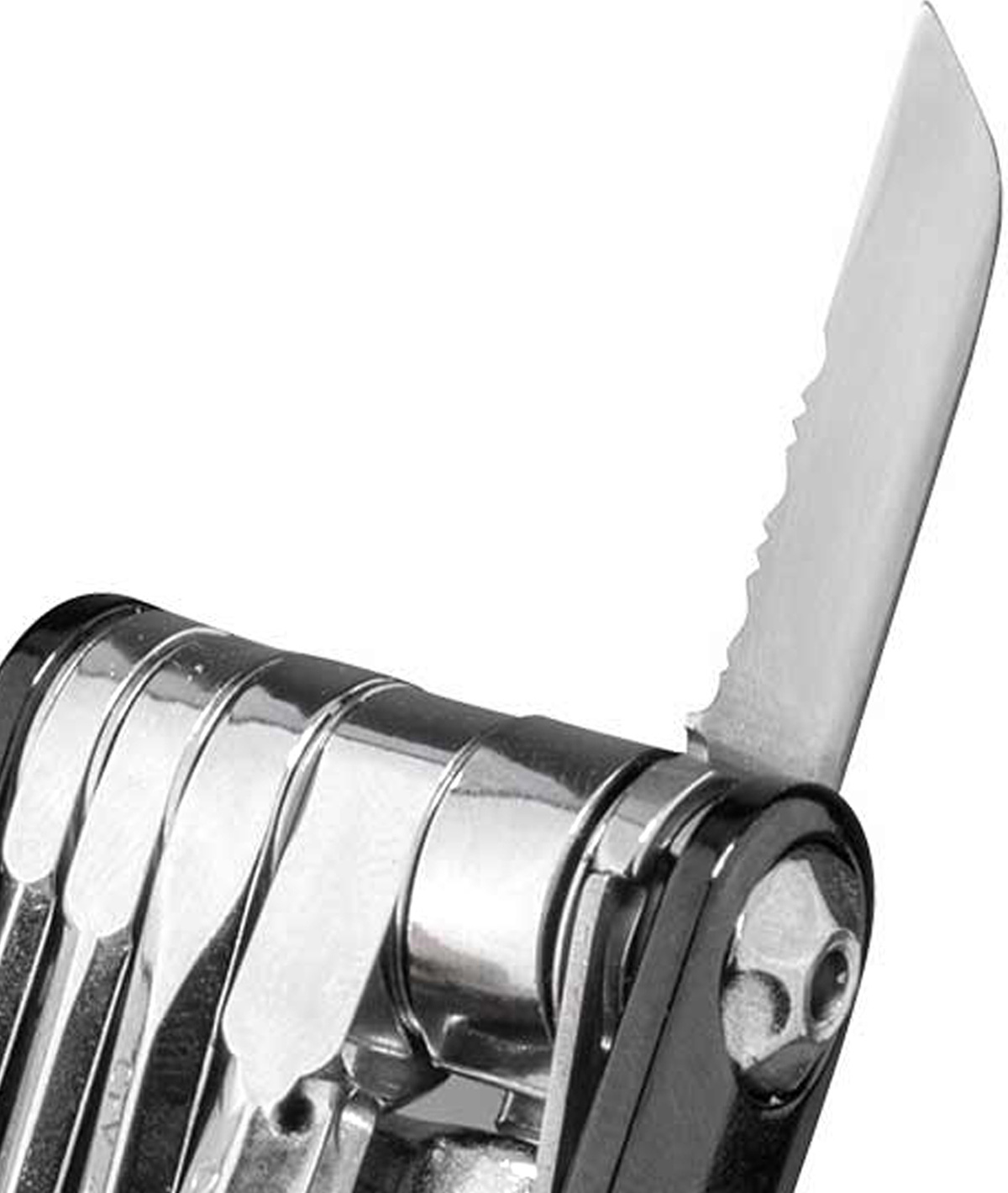 Chiave multiuso Mini P20 (20 funzioni) nera con custodia