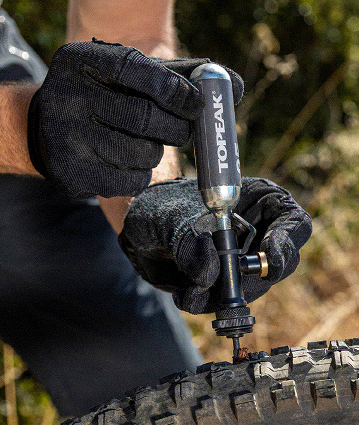 Kit utensili Tubi Master X per coperture tubeless con cinturino in velcro