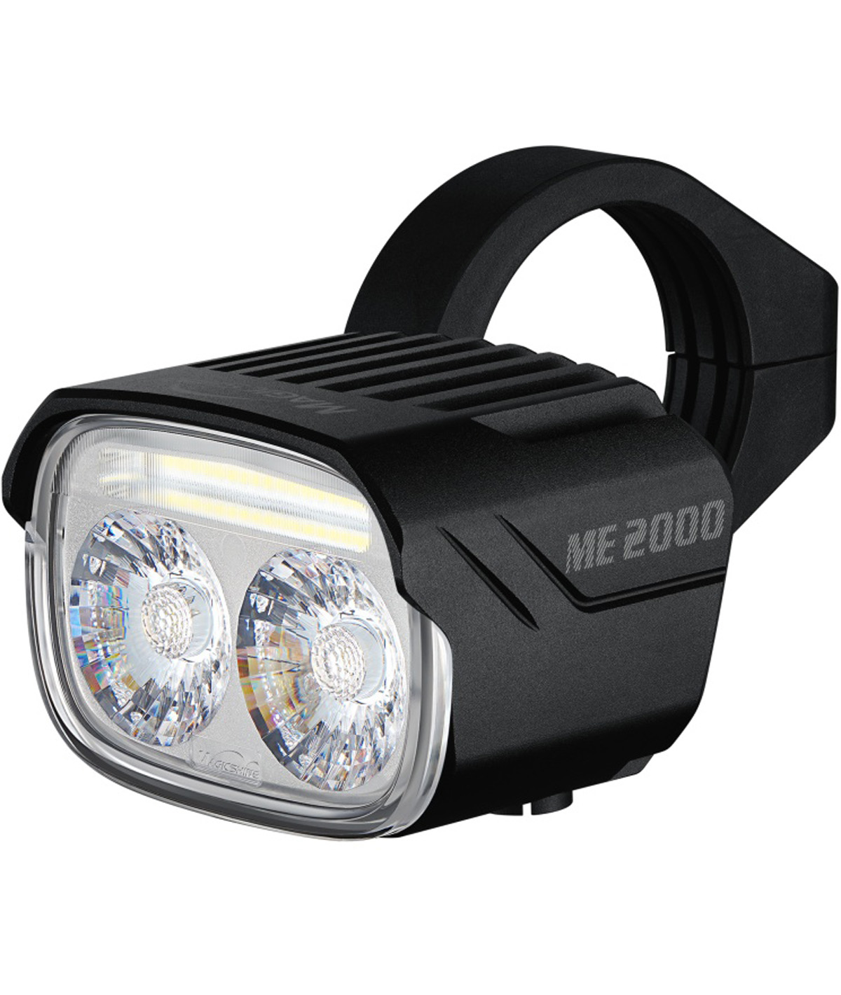 Fanalino anteriore a led bianco ME 2000 V2.0 per E-Bike