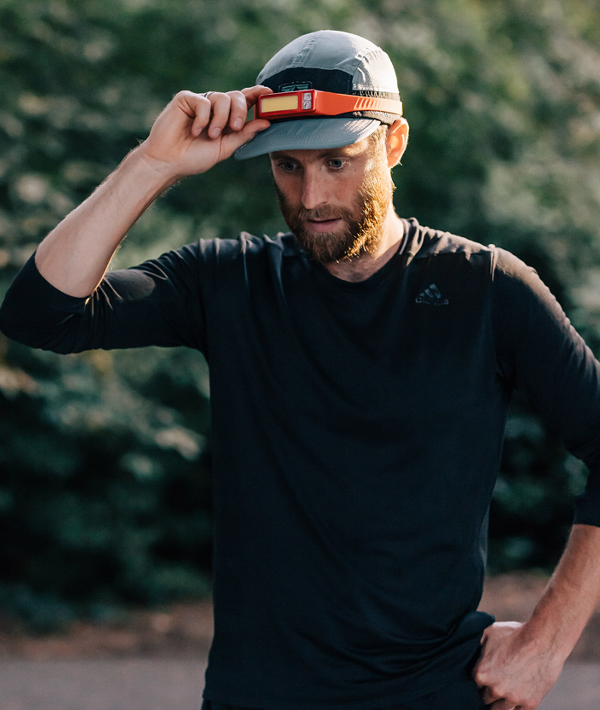 Luce frontale da testa Scoutlite CUPO - 300 Lumen arancione