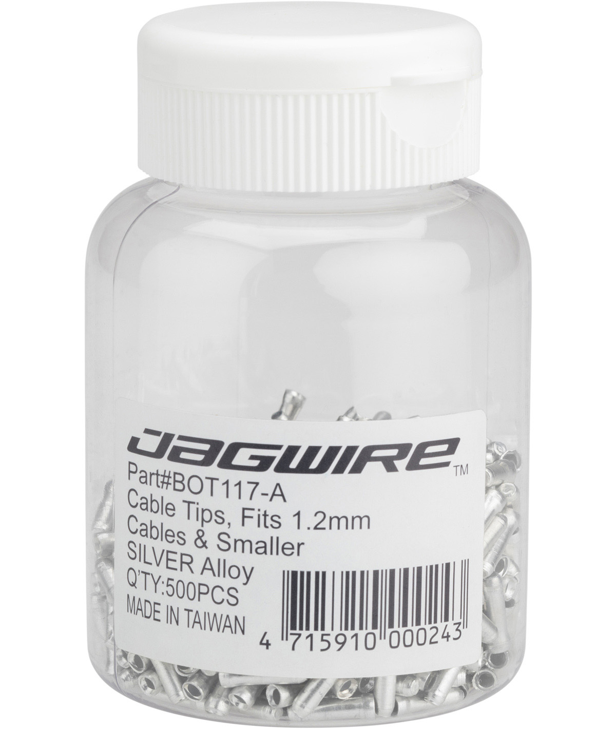 Terminale cavo cambio 1.2mm silver (500pz)