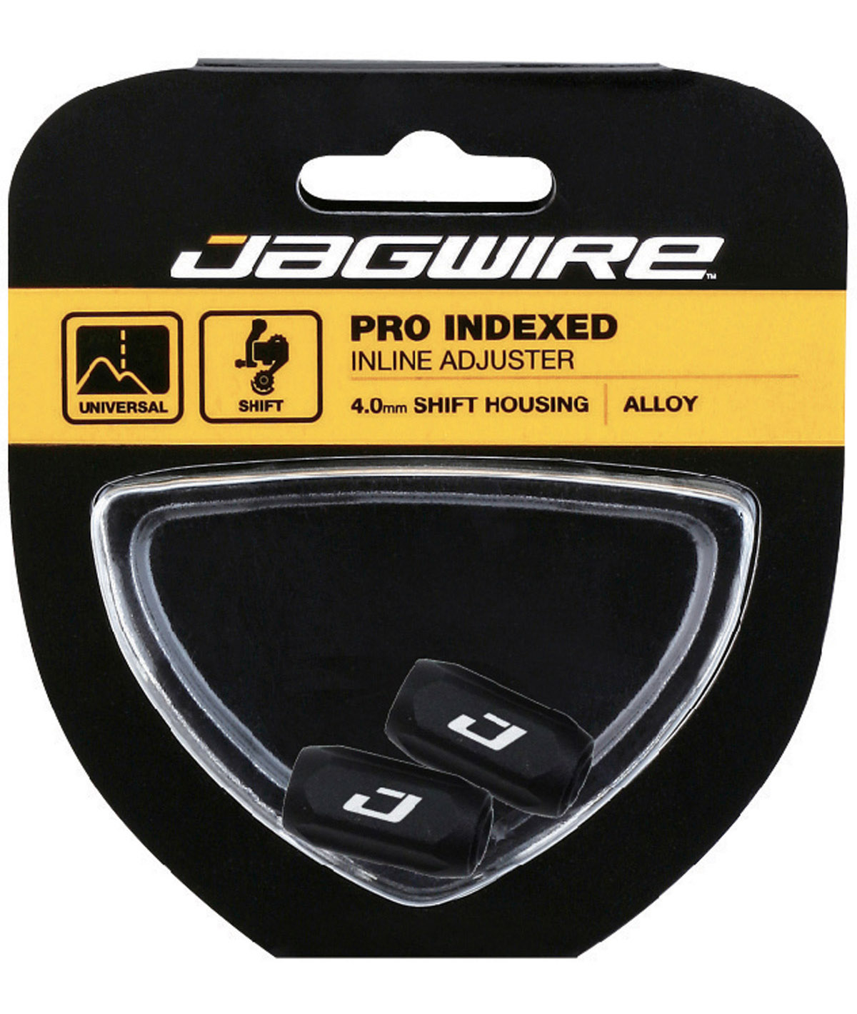 Regolatori lineari indicizzazione Pro Mini per cambio neri (2 pz)