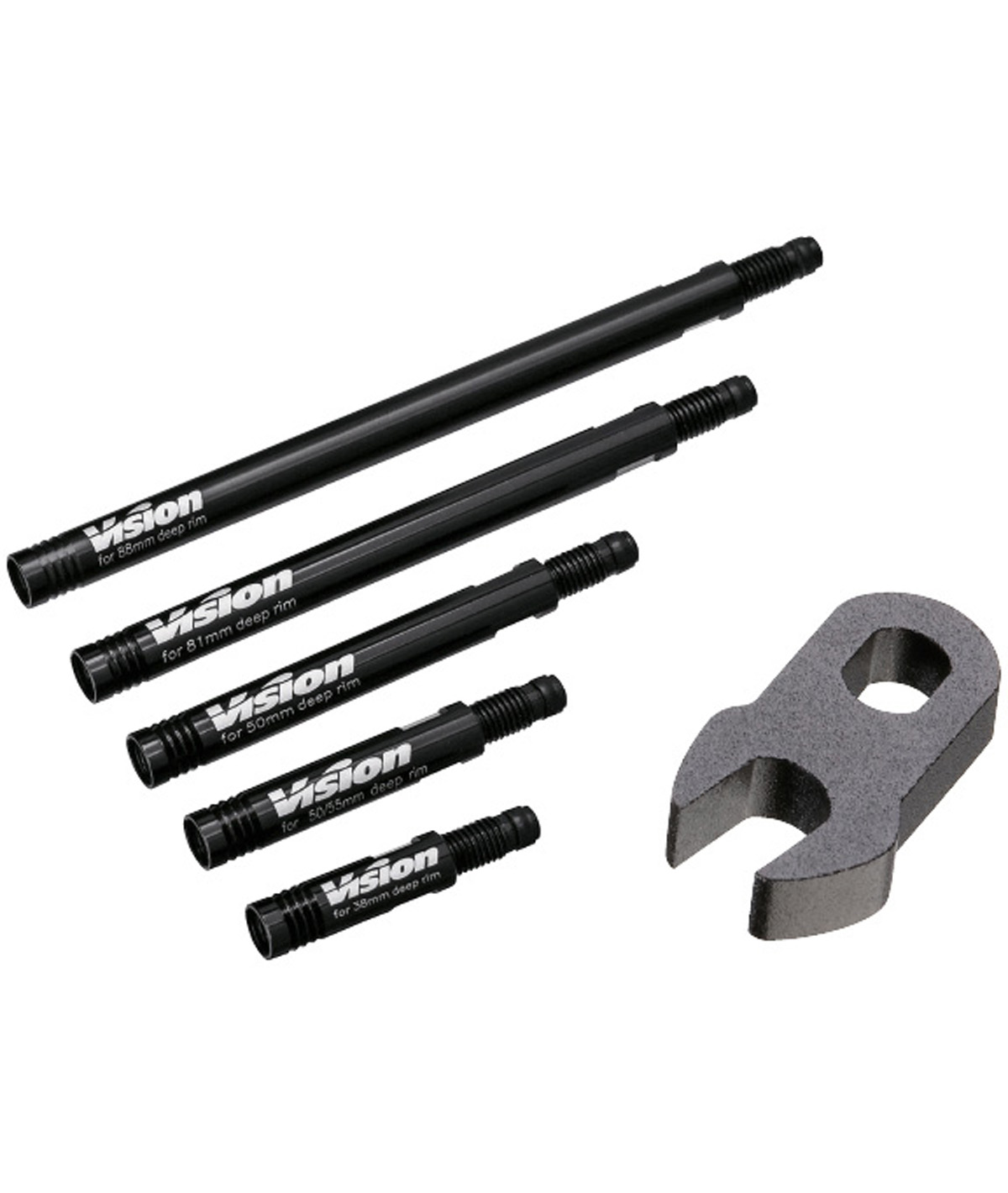 Prolunga Vision valvola ALU + chiave E0310