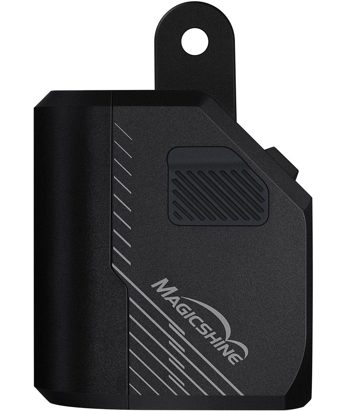 Fanalino anteriore a led bianco EVO 1700 PRO nero USB-C con telecomando (montaggio inferiore)