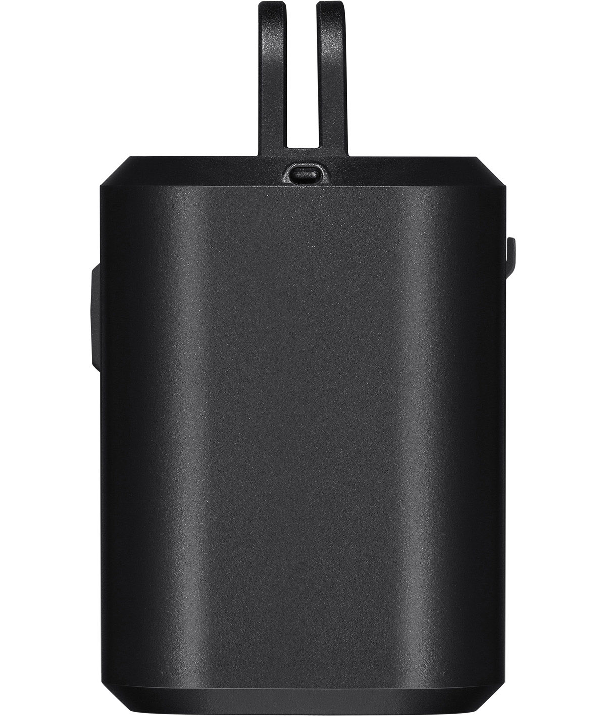 Fanalino anteriore a led bianco EVO 1700 PRO nero USB-C con telecomando (montaggio inferiore)