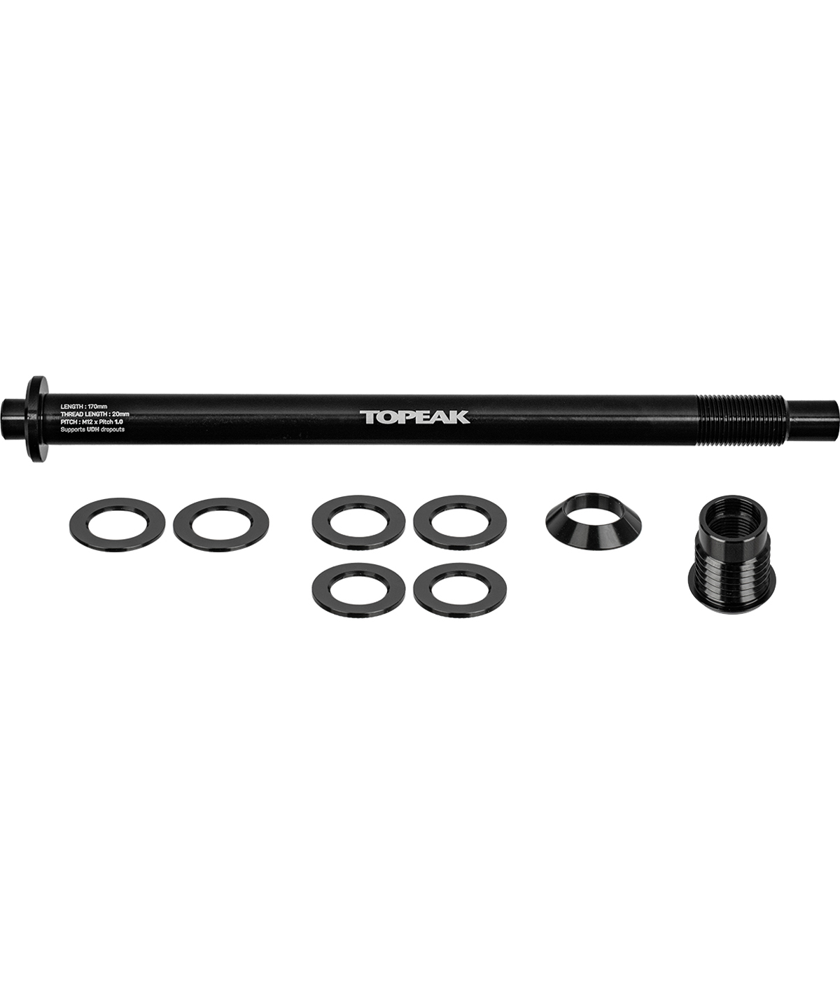 Perno passante Topeak Zi:Rak per bici da strada e gravel da 700C SRAM UDH