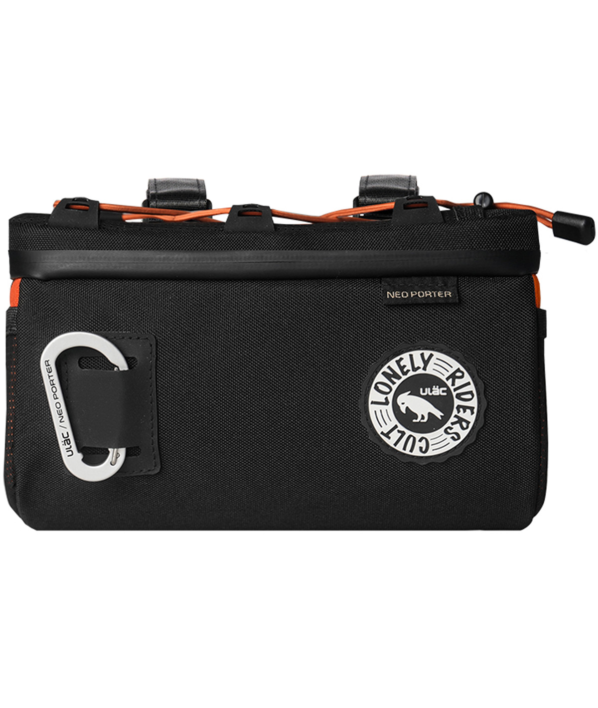 Borsello al manubrio COURSIER DX (2,5 L) nero - Jet Black