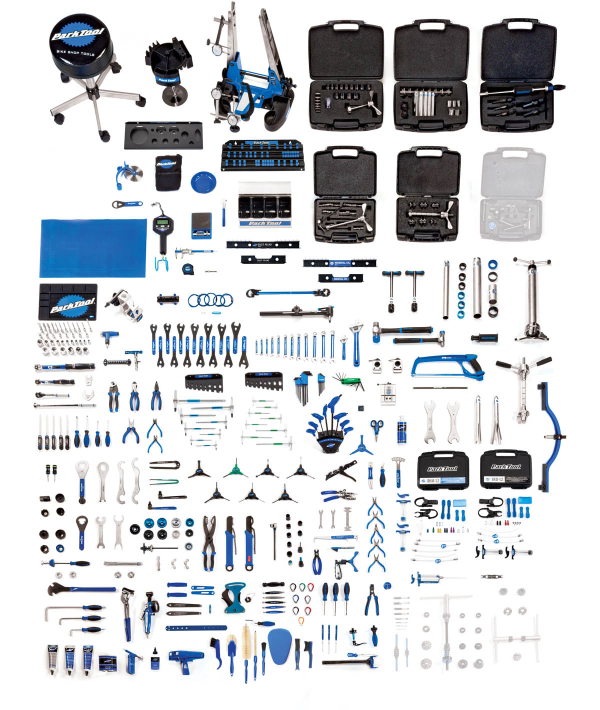 BMK-17 / Park Tool kit Master da officina (300+ attrezzi)
