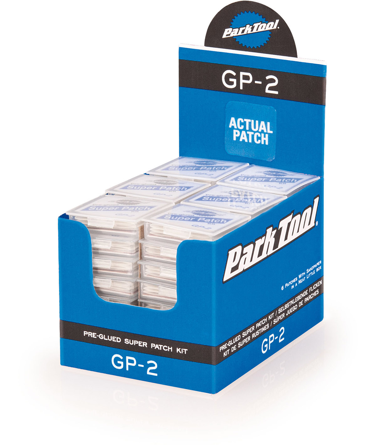 GP-2 / Park Tool display da 48 kit pezze autovulcanizzanti super patch GP-2C