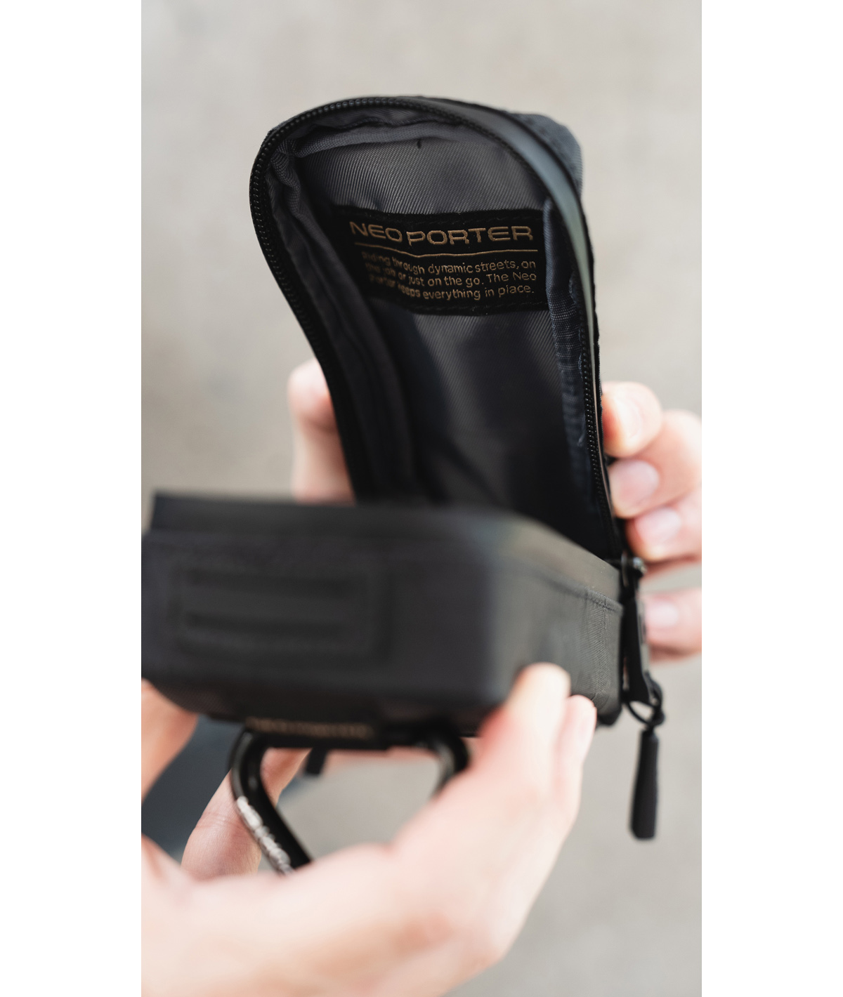 Borsello sottosella RADTAIL GT MAG (0,8L) nero - Onyx