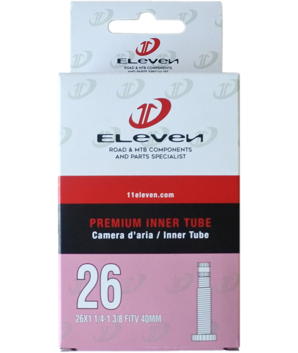 Cam.d'aria 26" x 1/4" 1-3/8" in box valvola italiana 40mm thumbnail