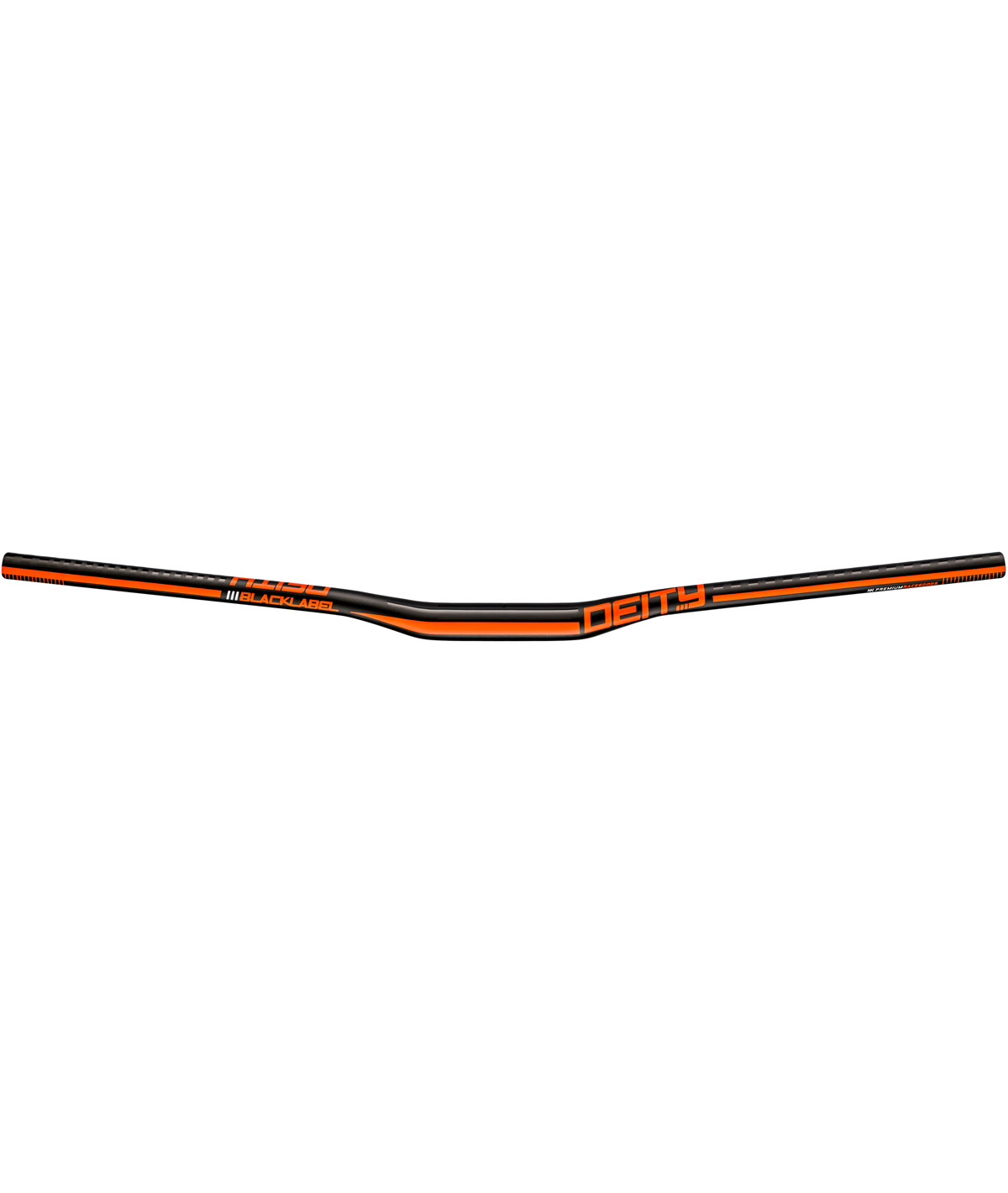 Piega manubrio Blacklabel Ø31.8x800mm rise 15mm arancio thumbnail
