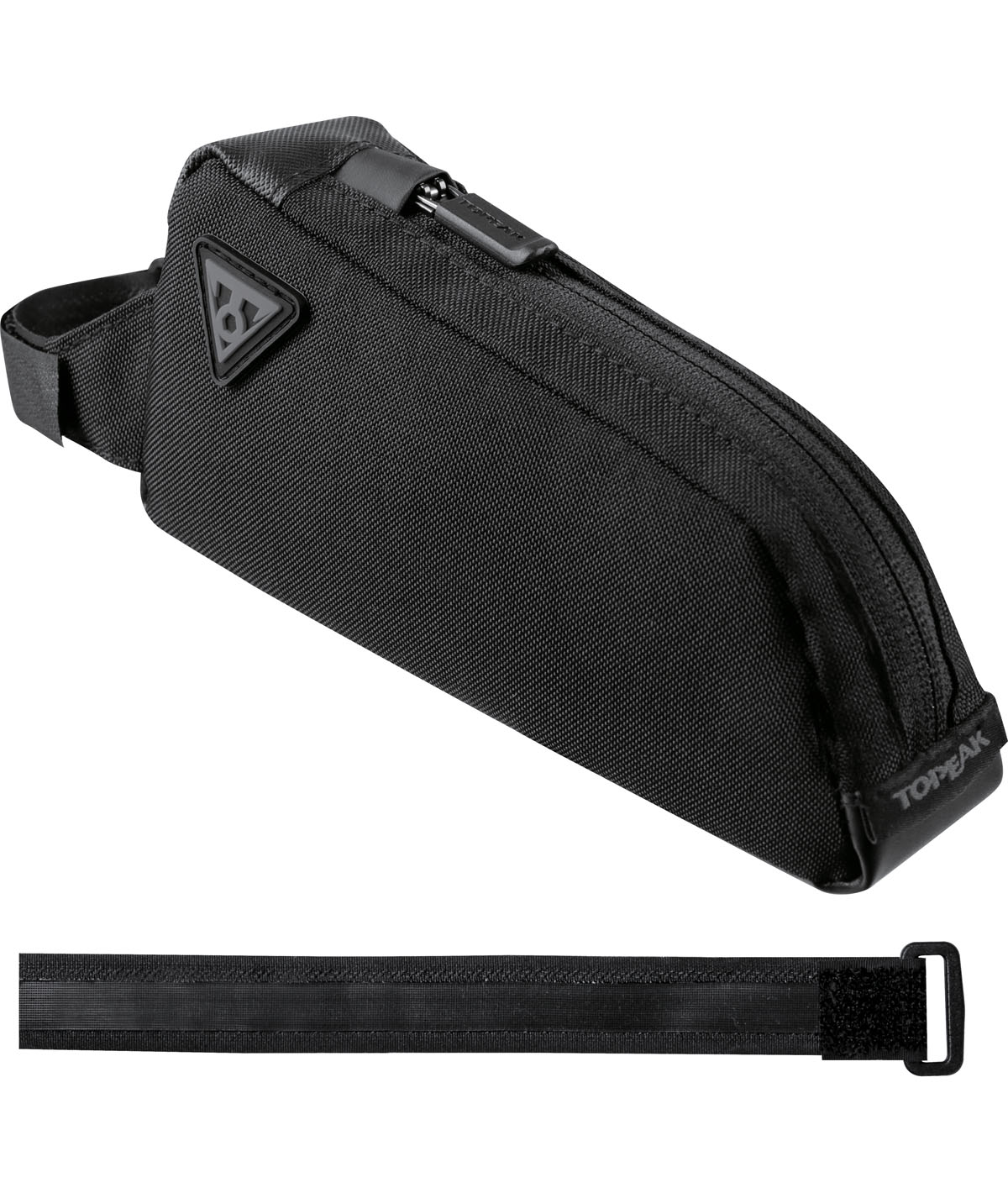 Borsello tubo orizzontale (sopra) Fastfuel Bag Bolt-on (0,5 L) nero con cinturini in velcro thumbnail
