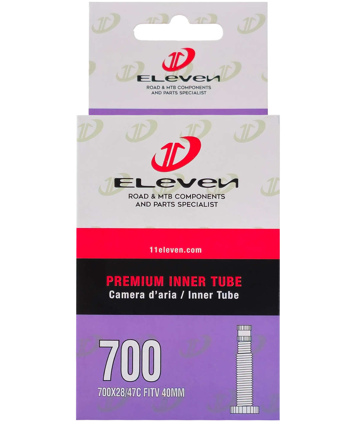 Cam.d'aria 700 x 28/47C in box valvola italiana 40mm thumbnail