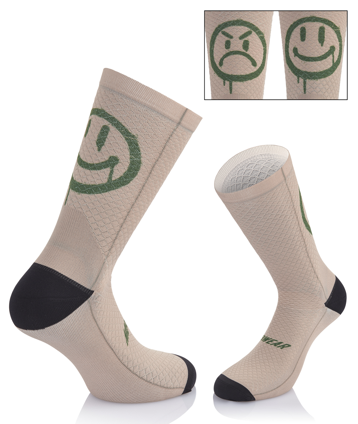 Calzino MB Wear Smile Emotions beige H20 L/XL thumbnail