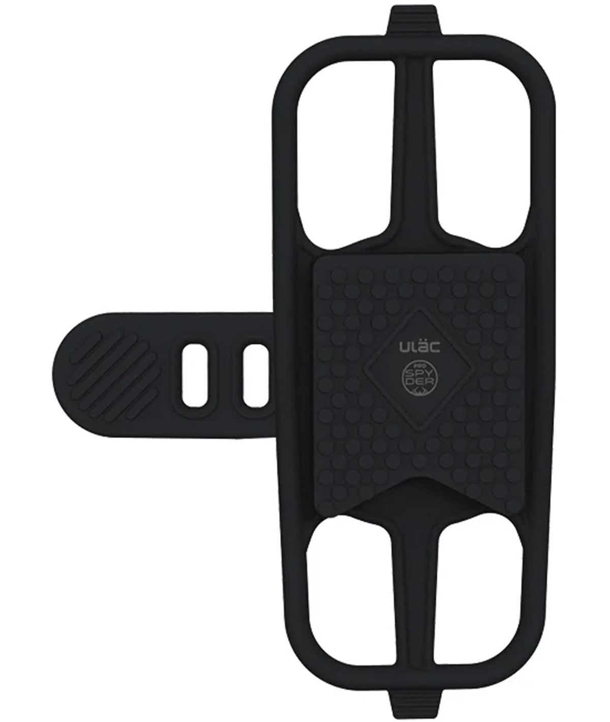 Supporto smartphone Spyder Team PRO per attacco manubrio in silicone nero - black thumbnail