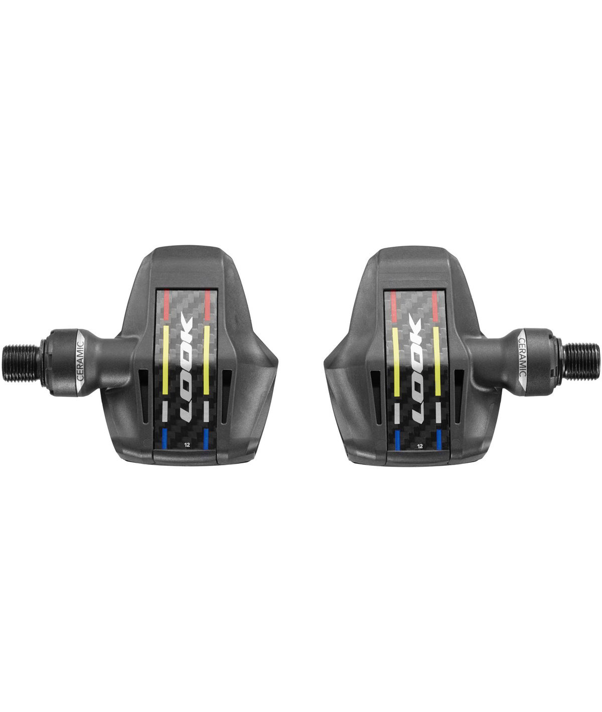 Paia pedali Look Keo Blade Carbon Cr Ceramic lamella gialla (12) - NEW 2024 thumbnail