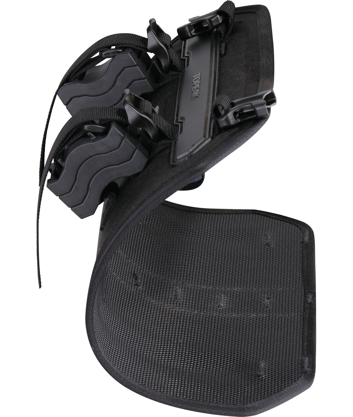 Borsa al manubrio FrontLoader (8 L) impermeabile con cinturini in velcro e fibbie nera thumbnail