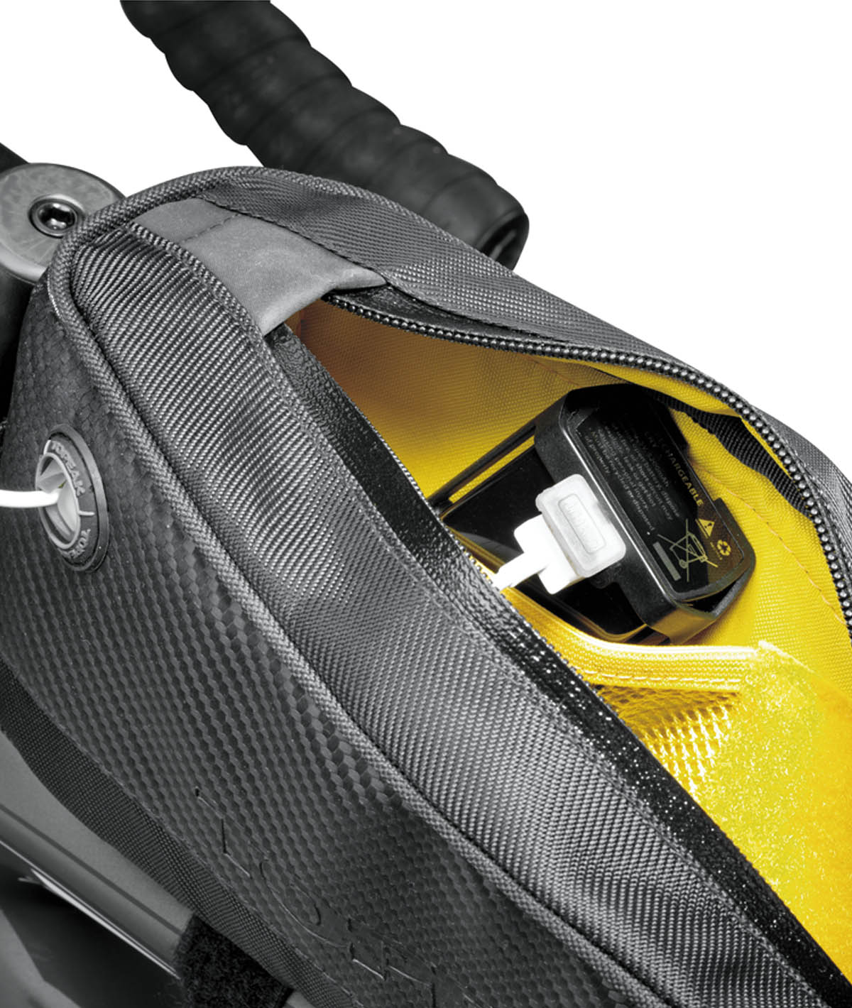 Borsa tubo orizzontale (sopra) Fuel Tank Medium (0,5 L) con cinturini in velcro thumbnail