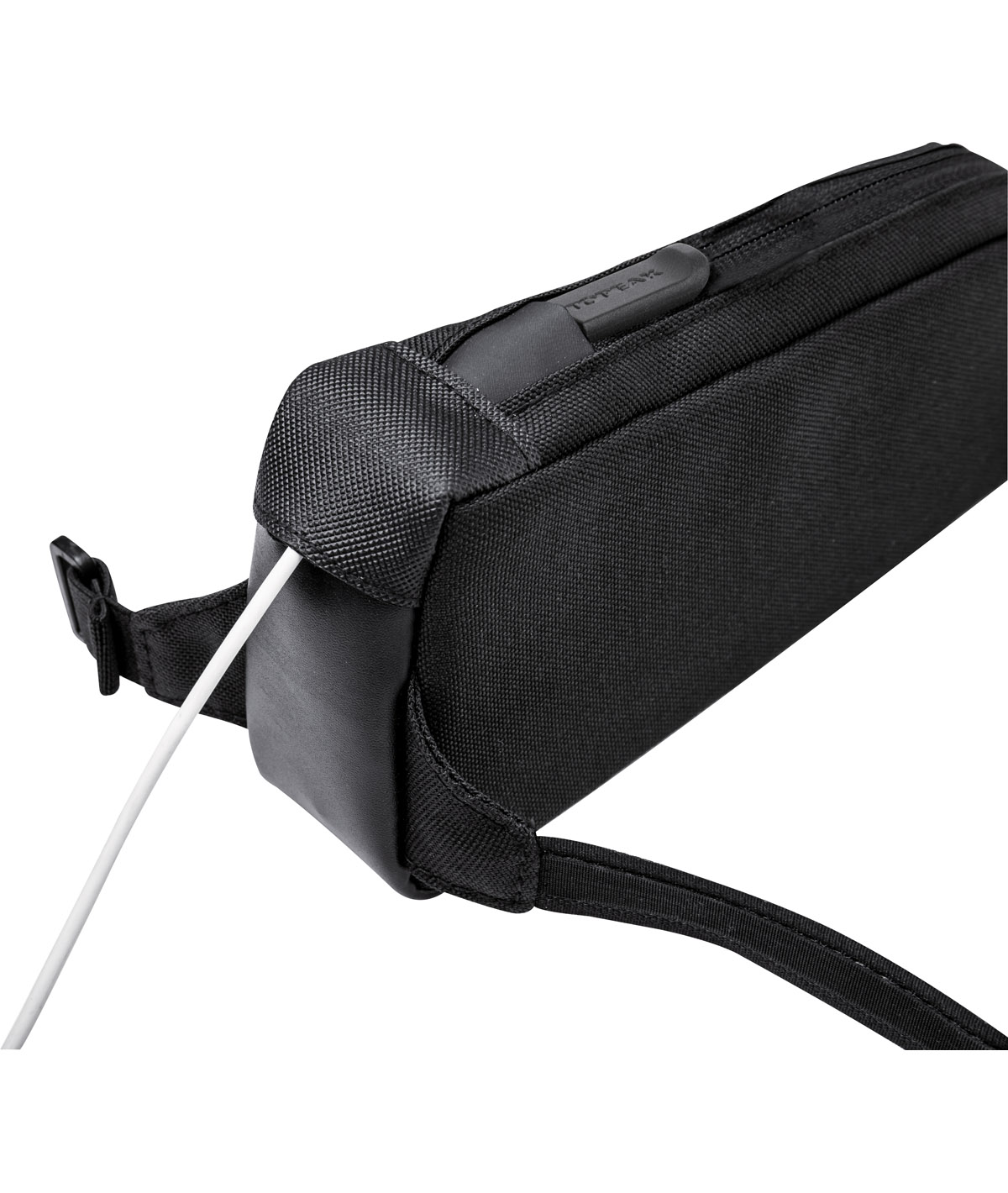 Borsello tubo orizzontale (sopra) Fastfuel Bag Bolt-on (0,5 L) nero con cinturini in velcro thumbnail