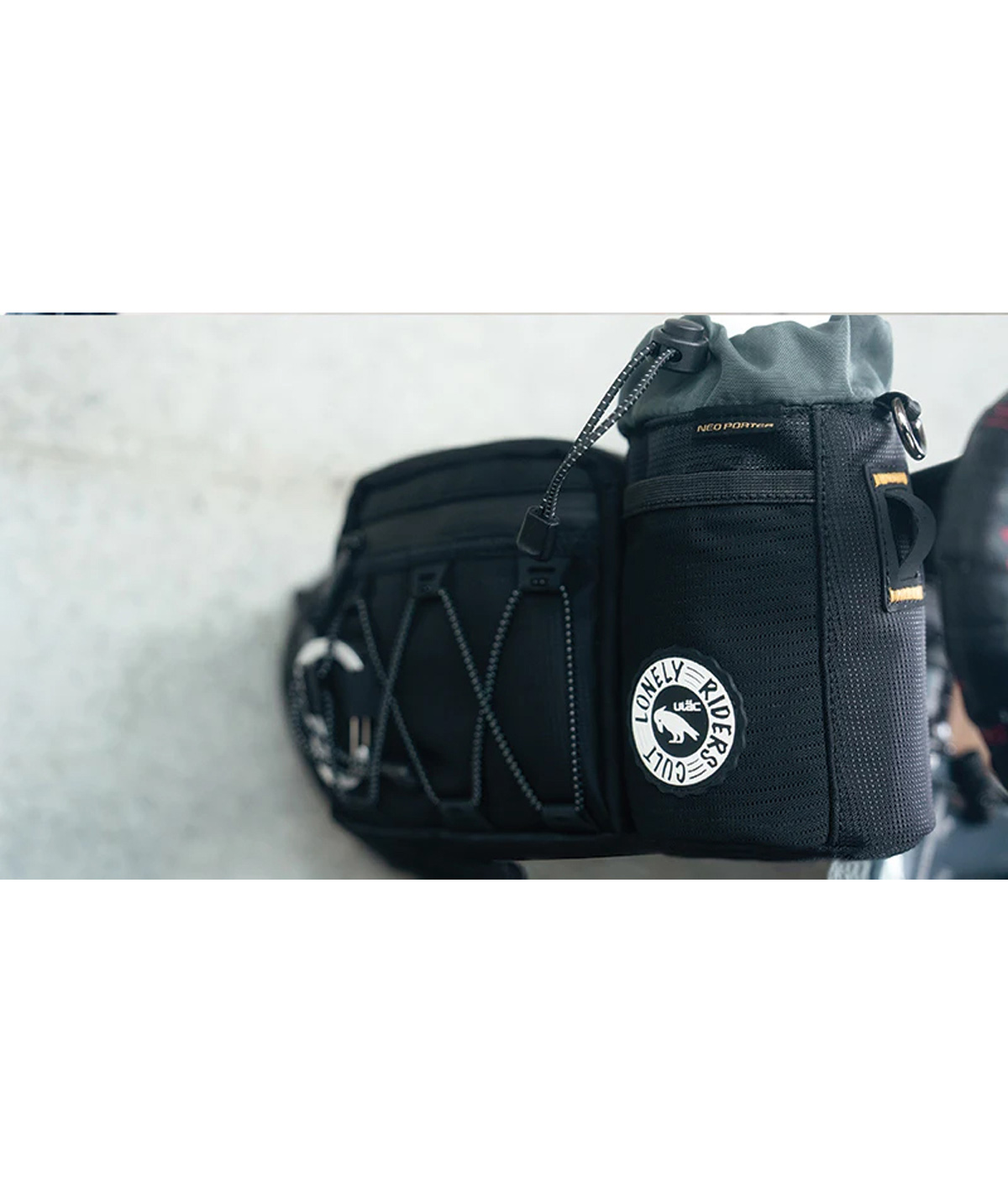 Borsello Da Bici HOLD 1L Nero - Borsa Manubrio Universale Per Bici E E-Bike | Antigraffio - Foto 11