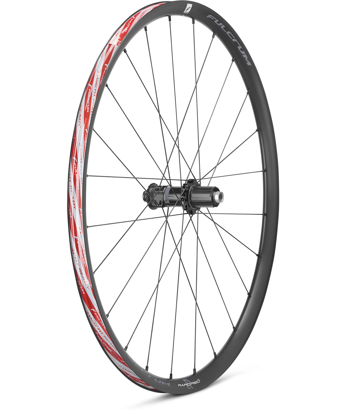 Rapid Red AL DB 2WF Campy N3W C25 AFS ant. HH12 - post. HH12/142 c/nastro 2WF-R +valvola 2WF thumbnail
