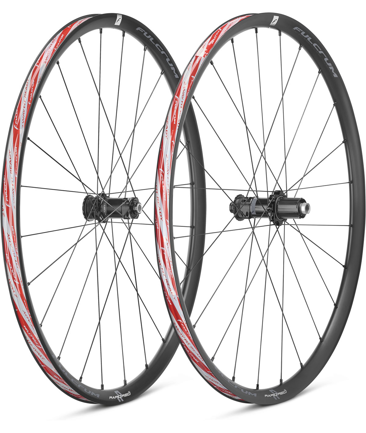 Rapid Red AL DB 2WF Campy N3W C25 AFS ant. HH12 - post. HH12/142 c/nastro 2WF-R +valvola 2WF thumbnail