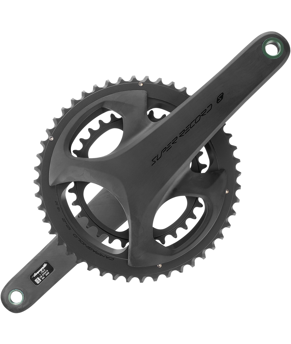 Guarn. Super Record S WRL Pro-Tech Carbon 12v. 170mm 32-48 con Power Meter thumbnail