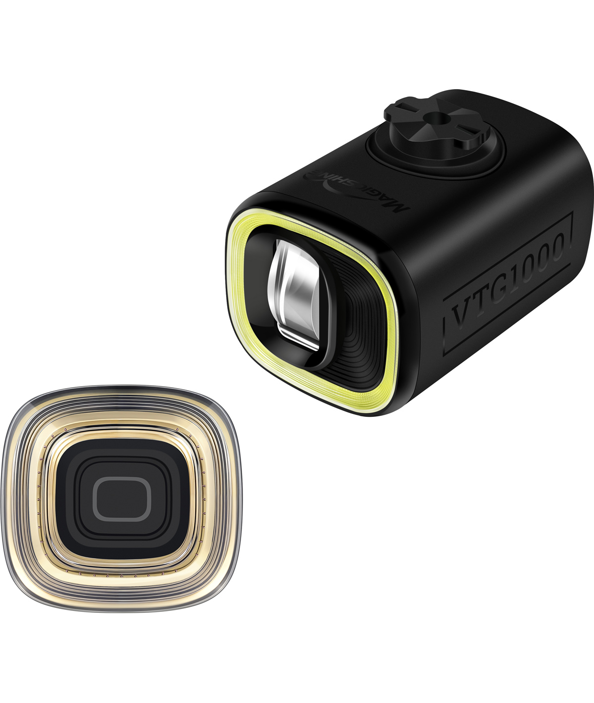 Kit fanalini a led VTG 1000 nero + VTG 50 Combo per Brompton thumbnail