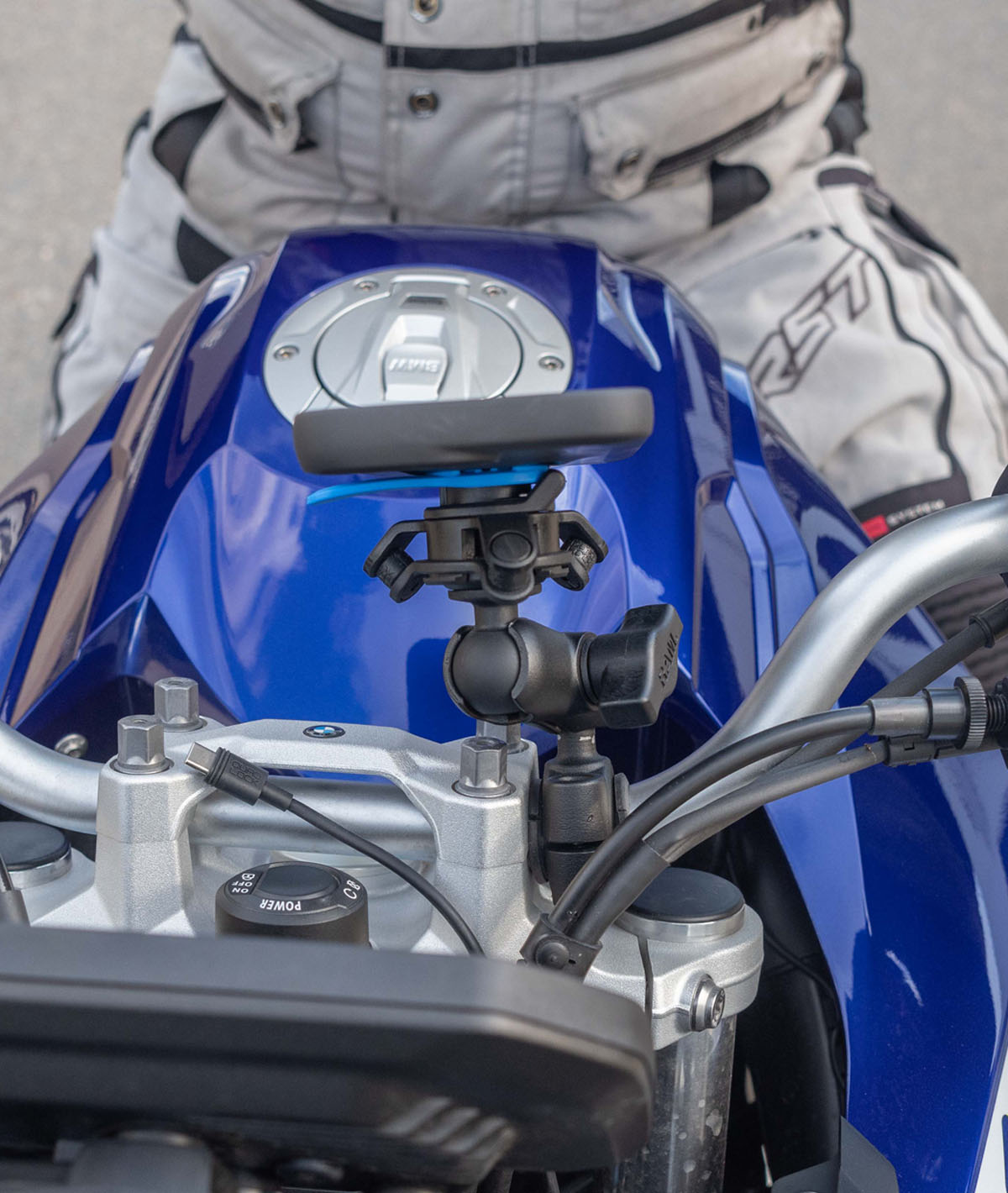 Smorzatore di vibrazioni per motocicletta Quad Lock thumbnail