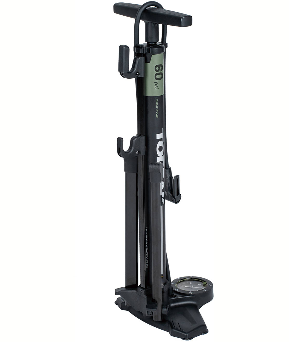 Pompa da pavimento Transformer Mountain EX con raccordo SmartHead e manometro analogico 4 bar/60 psi thumbnail