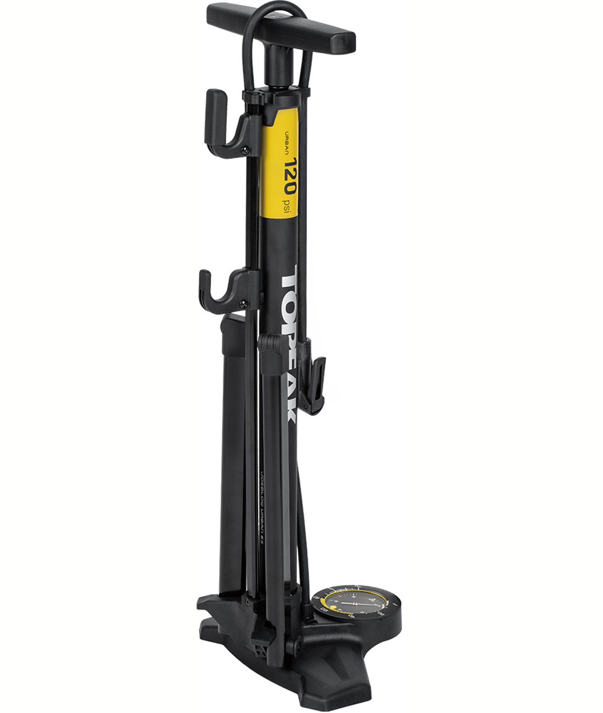 Pompa da pavimento Transformer Urban EX con raccordo SmartHead e manometro analogico 8 bar/120 psi thumbnail