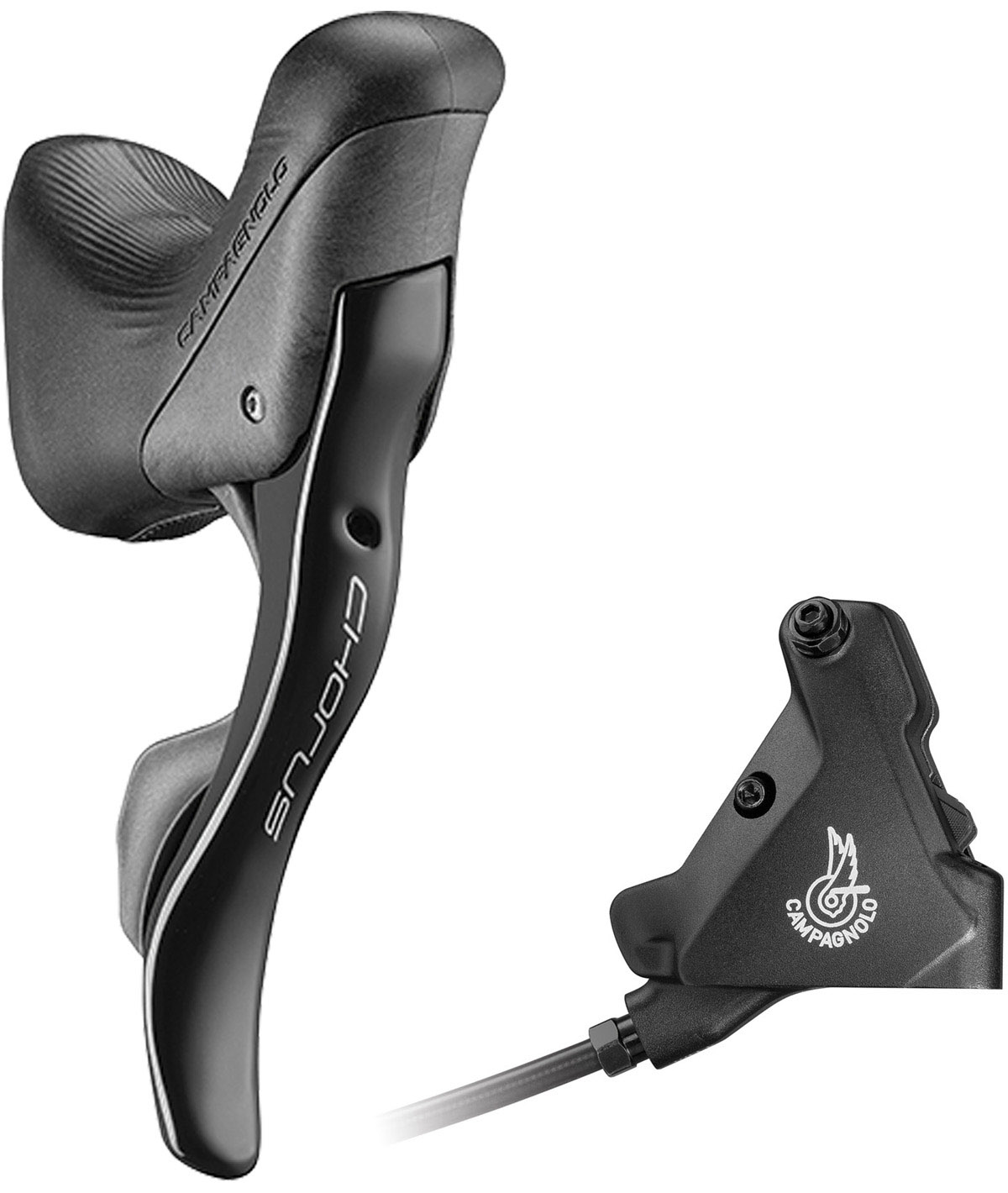 Comando Ergopower DB Dx Chorus 12v. + Pinza Post. 140 c/olio thumbnail