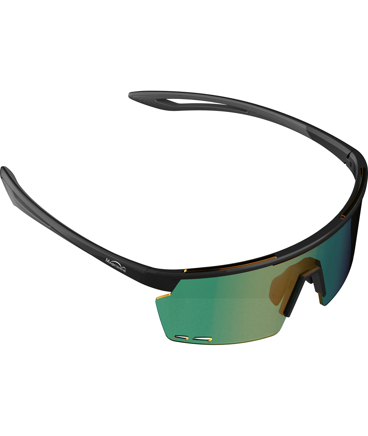 Occhiali Rouler nero/grigio - lente verde thumbnail