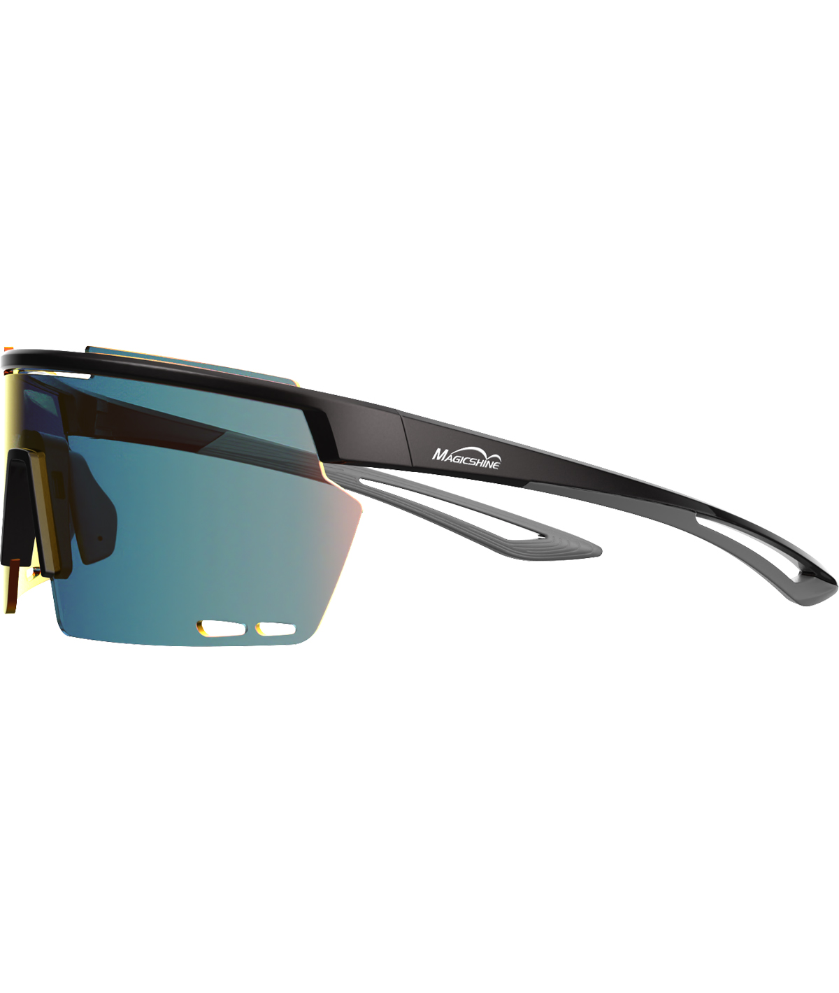 Occhiali Rouler nero/grigio - lente verde thumbnail