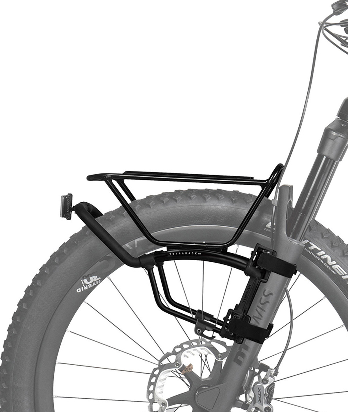 Portapacchi anteriore TetraRack M1 con sistema QuickTrack thumbnail