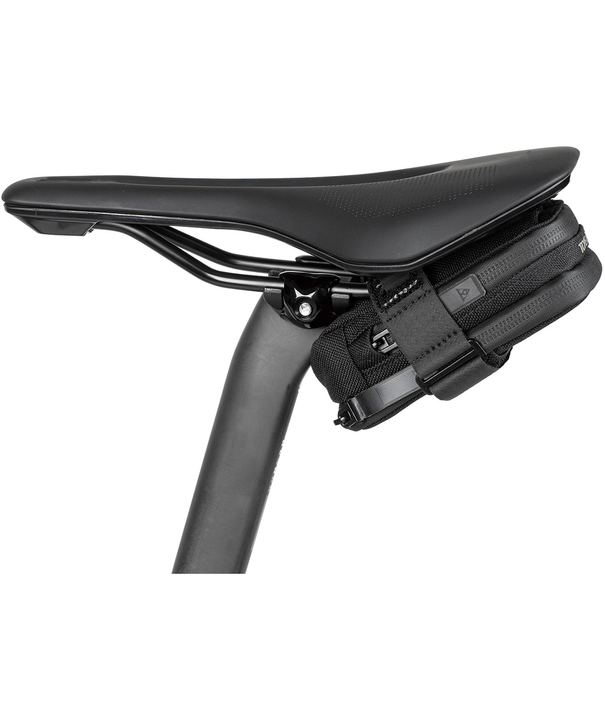 Borsello sottosella Elementa SeatBag Pro (0,3 L) nero con Utensile Ratchet Rocket Essential e cinturino in velcro thumbnail