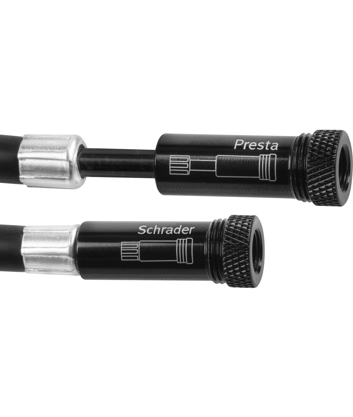 Minipompa Race Rocket con raccordo SmartHead ThreadLock 8 bar/120 psi nera thumbnail